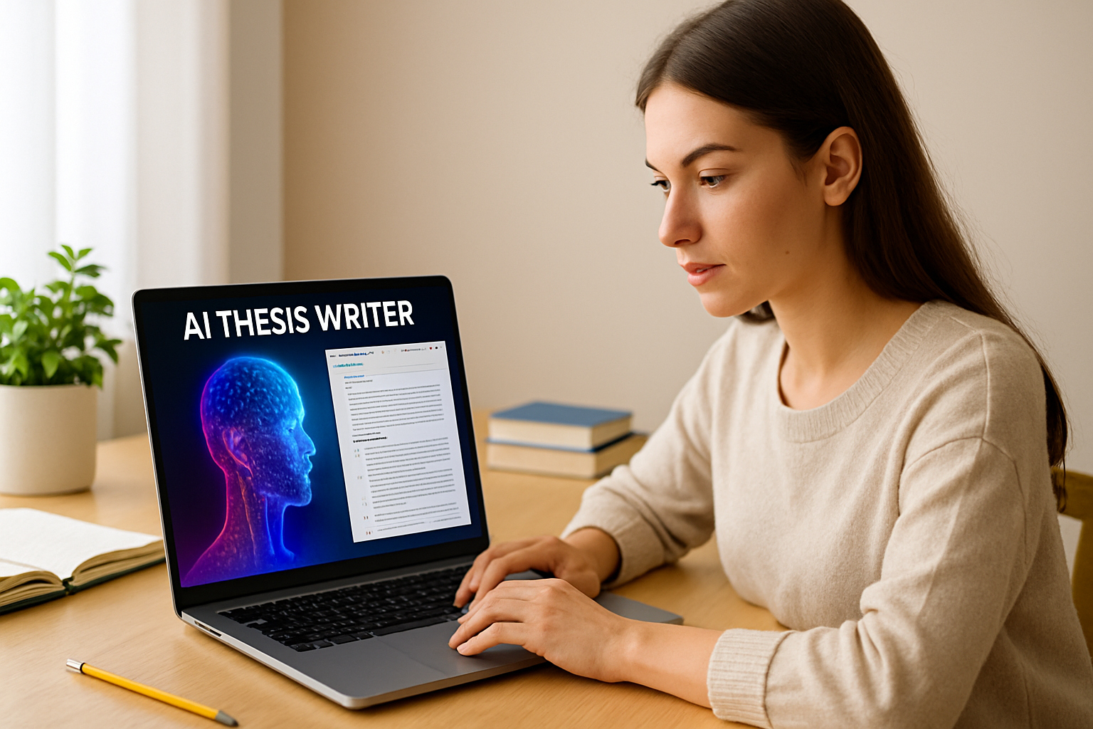 Efficient Academic Writing with AI Thesis Writer
