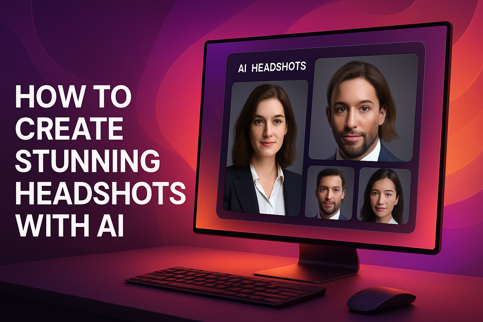 How to Create Stunning Headshots with AI